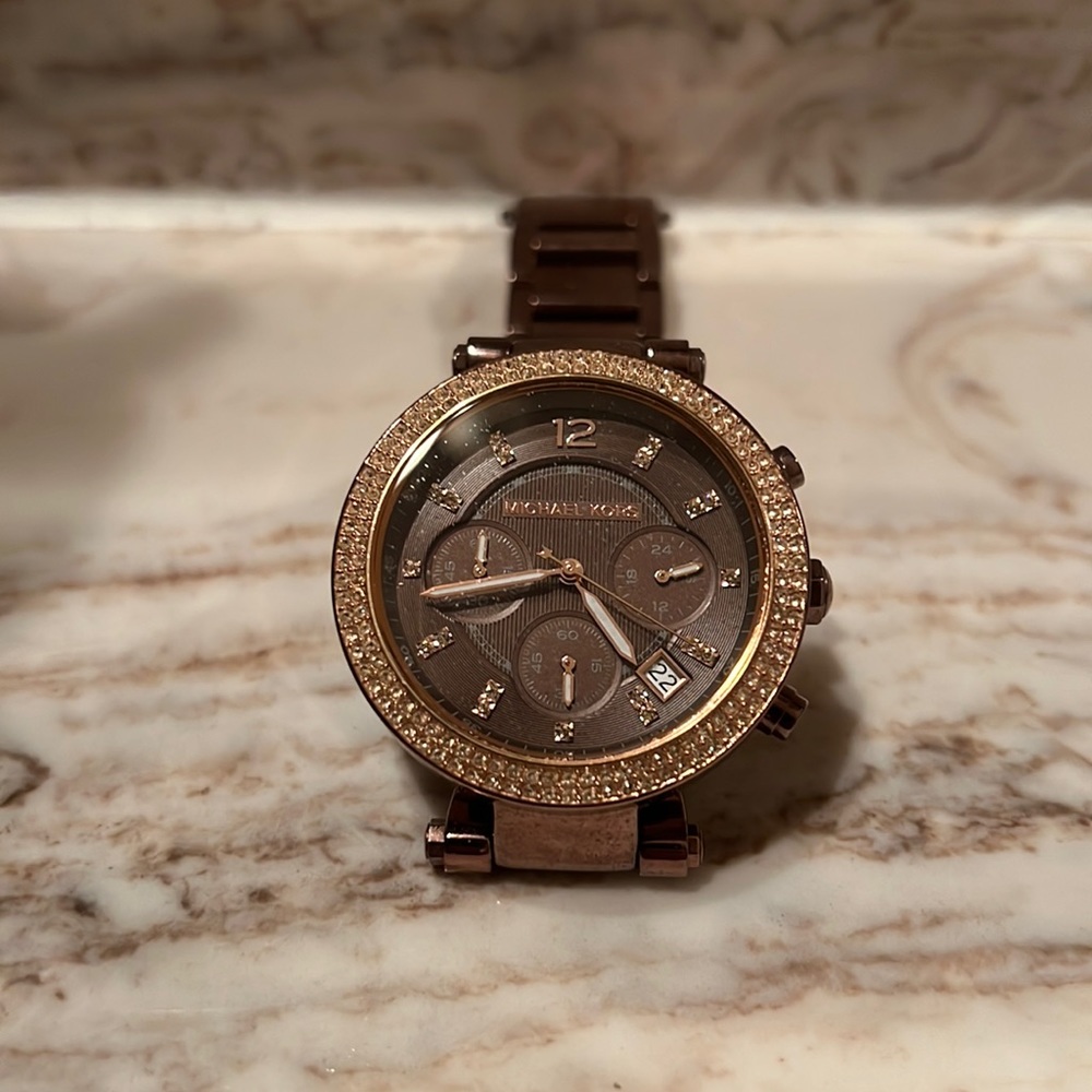Michael Kors Rose Gold Watch